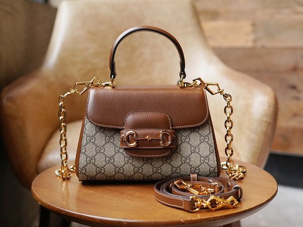 구찌 홀스빗 1955 탑 핸들백 [매장가 410만원대]