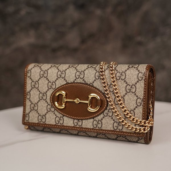 구찌 홀스빗 1955 체인 지갑 [매장가 146만원대]