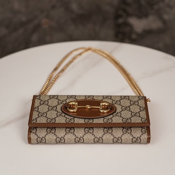 구찌 홀스빗 1955 체인 지갑 [매장가 146만원대]