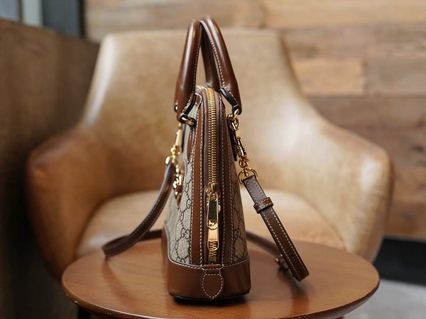 구찌 홀스빗 1955 스몰 탑 핸들백 [매장가 350만원대]