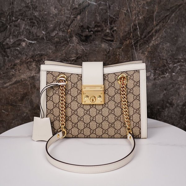 구찌 패들락 GG 수프림 캔버스 숄더백 [매장가 294만원대]