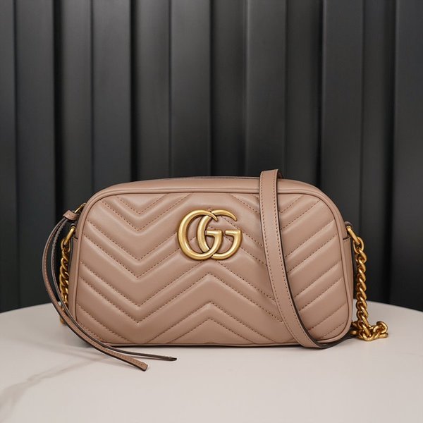 구찌 GG 마몽 스몰 마틀라세 숄더백 [매장가 243만원대]