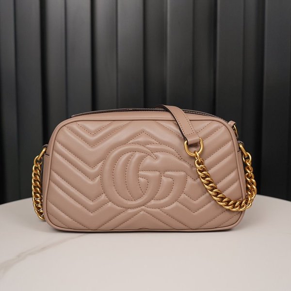 구찌 GG 마몽 스몰 마틀라세 숄더백 [매장가 243만원대]