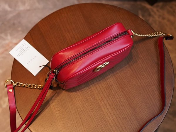 구찌 GG 마몽 스몰 마틀라세 숄더백 [매장가 243만원대]