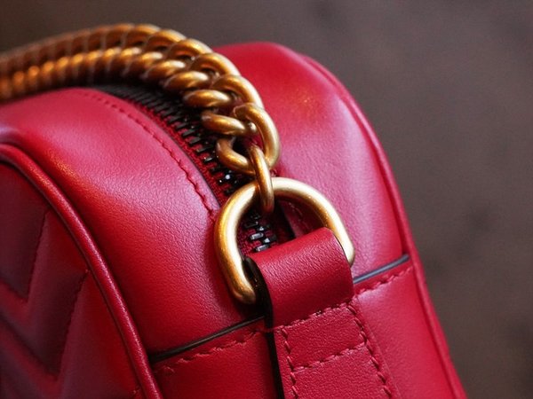 구찌 GG 마몽 스몰 마틀라세 숄더백 [매장가 243만원대]