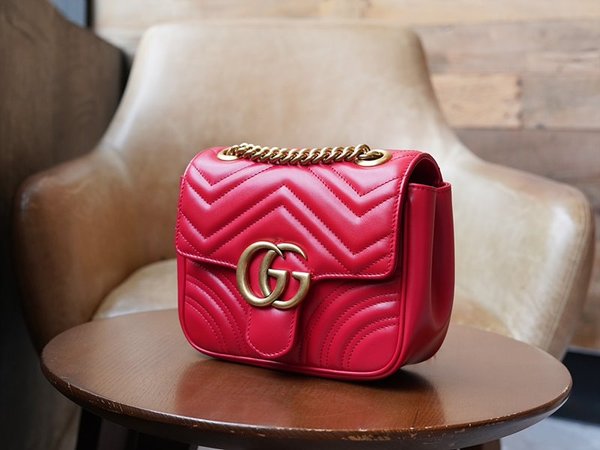 구찌 GG 마몽 마틀라세 미니 토트백 [매장가 267만원대]