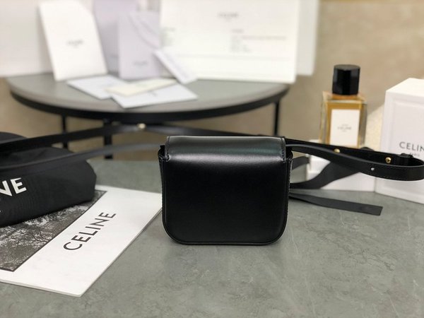 셀린느 미니 클로드 샤이니 카프스킨 블랙 [매장가 185만원대]