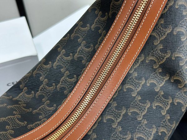 셀린느 미디엄 엘로이즈 백 트리옹프 캔버스 & 카프스킨 탠 [매장가 500만원대]