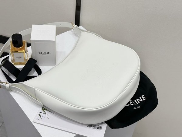 셀린느 미디엄 엘로이즈 백 서플 크레인 카프스킨 문 [매장가 500만원대]