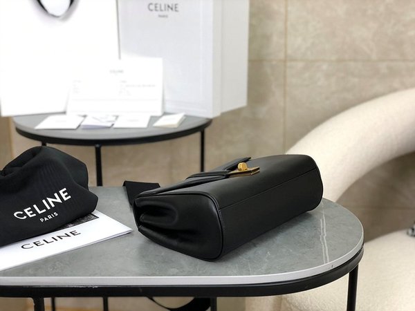 셀린느 틴 소프트 16 숄더백 부드러운 카프스킨 블랙 [매장가 350만원대]