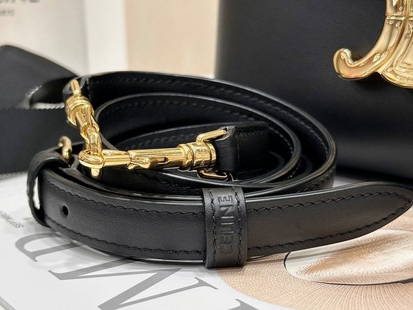 셀린느 틴 니노백 부드러운 새틴 카프스킨 블랙 [매장가 460만원대]