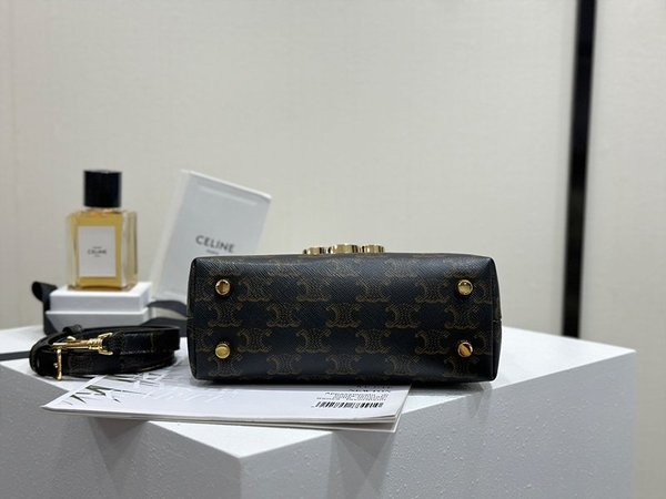 셀린느 틴 니노백 셀린느 틴 니노백 트리옹프 캔버스 탠 [매장가 390만원대]