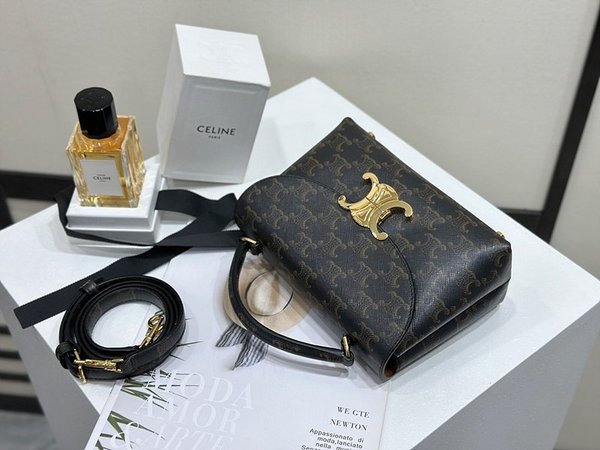 셀린느 틴 니노백 셀린느 틴 니노백 트리옹프 캔버스 탠 [매장가 390만원대]