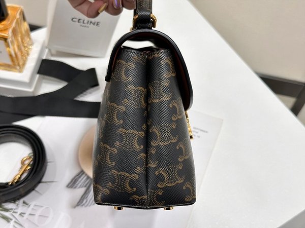 셀린느 틴 니노백 셀린느 틴 니노백 트리옹프 캔버스 탠 [매장가 390만원대]