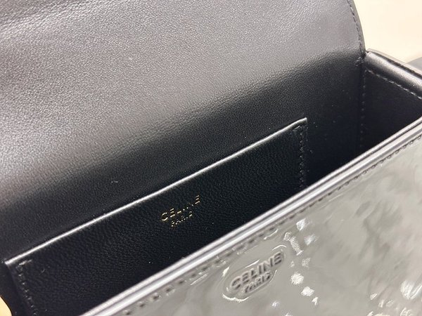 셀린느 스몰 블랑딘 박스 페이던트 카프스킨 블랙 [매장가 400만원대][매장가 400만원대]