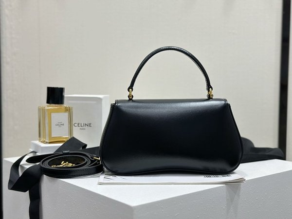 셀린느 틴 롤라 숄더백 샤이니 카프스킨 블랙 [매장가 400만원대]