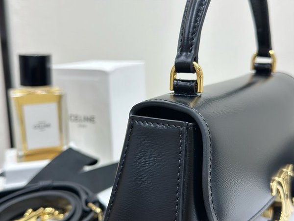 셀린느 틴 롤라 숄더백 샤이니 카프스킨 블랙 [매장가 400만원대]