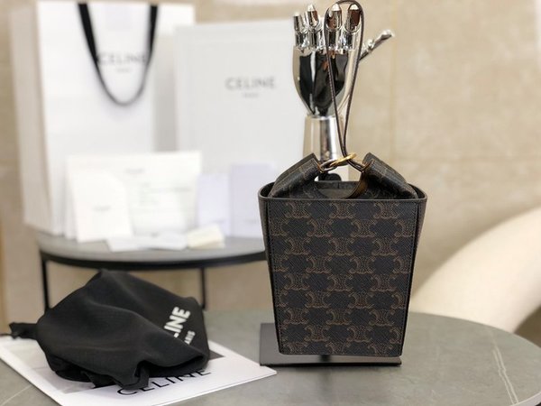 셀린느 트리오페 스트랩 박스백 탠 [매장가 230만원대]