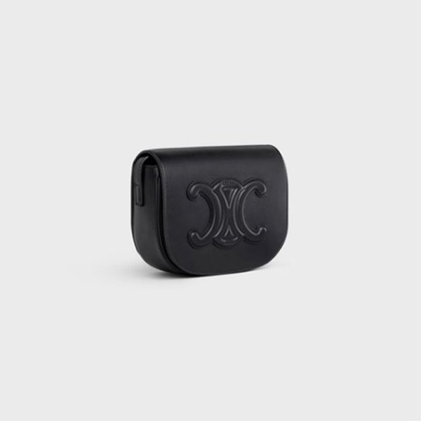 셀린느 퀴르 트리옹프 폴코 / 블랙 [매장가 310만원대]