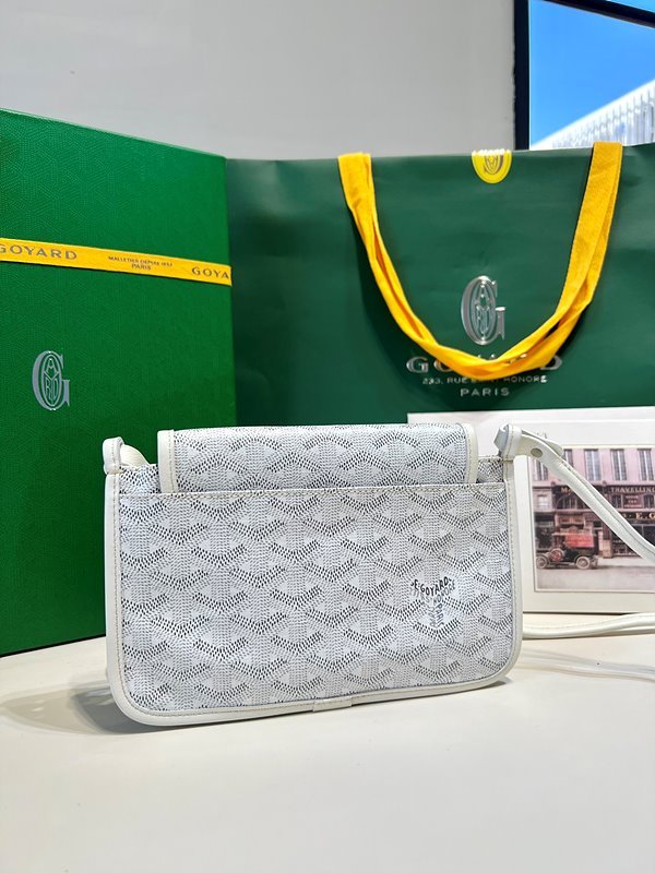 고야드 플뤼메 클러치 지갑/ 화이트