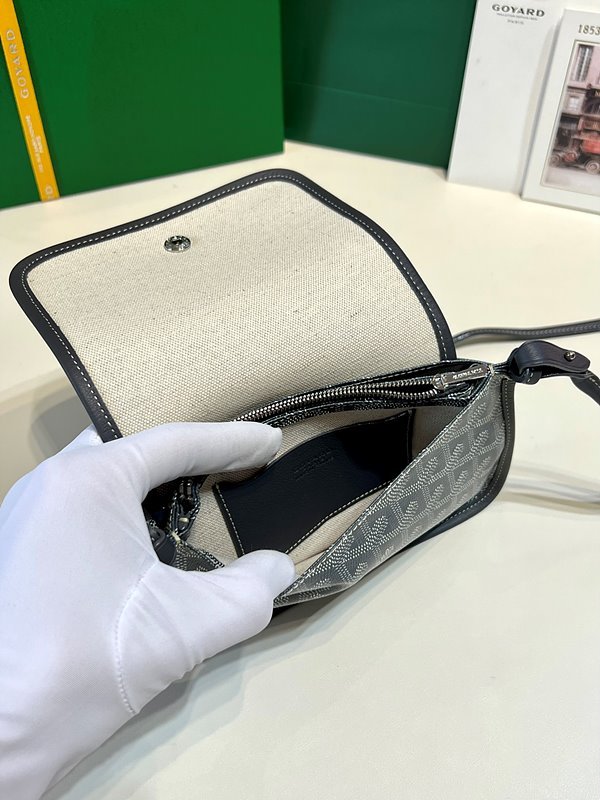 고야드 플뤼메 클러치 지갑/ 그레이