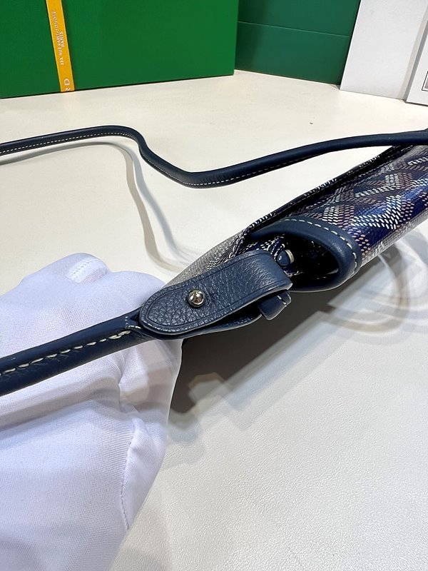 고야드 플뤼메 클러치 지갑/ 네이비