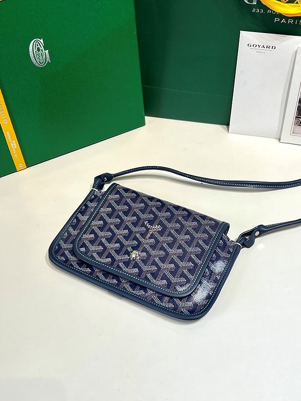 고야드 플뤼메 클러치 지갑/ 네이비