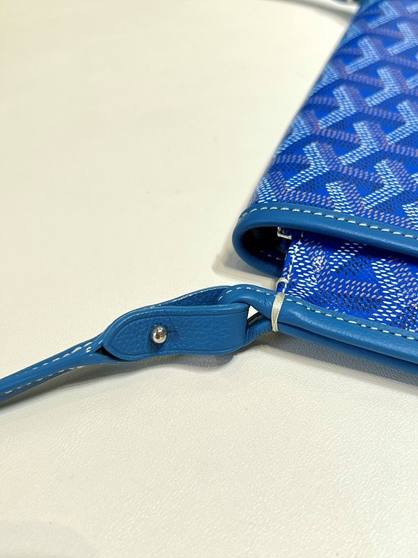 고야드 플뤼메 클러치 지갑/ 스카이블루