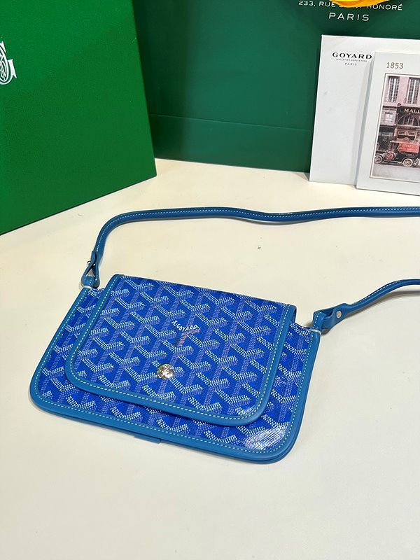 고야드 플뤼메 클러치 지갑/ 스카이블루