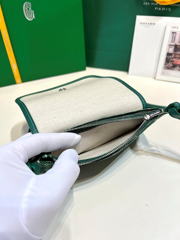 고야드 플뤼메 클러치 지갑/ 그린