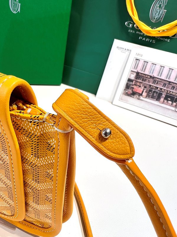 고야드 플뤼메 클러치 지갑/ 옐로우