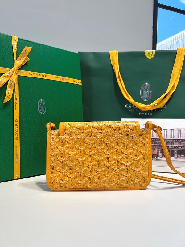 고야드 플뤼메 클러치 지갑/ 옐로우