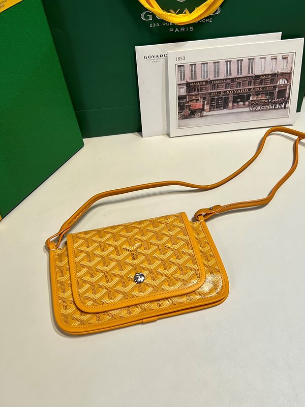 고야드 플뤼메 클러치 지갑/ 옐로우