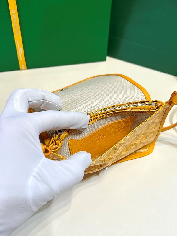 고야드 플뤼메 클러치 지갑/ 옐로우