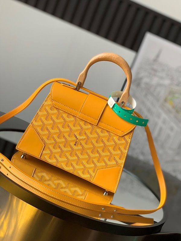 고야드 스트럭쳐 사이공 백 미니 / 옐로우 [매장가720만원대]