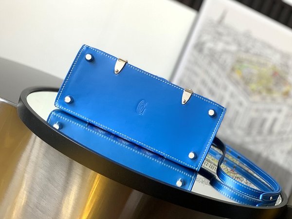 고야드 스트럭쳐 사이공 백 미니 / 스카이블루 [매장가720만원대]