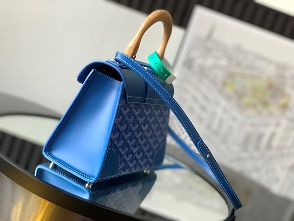 고야드 스트럭쳐 사이공 백 미니 / 스카이블루 [매장가720만원대]