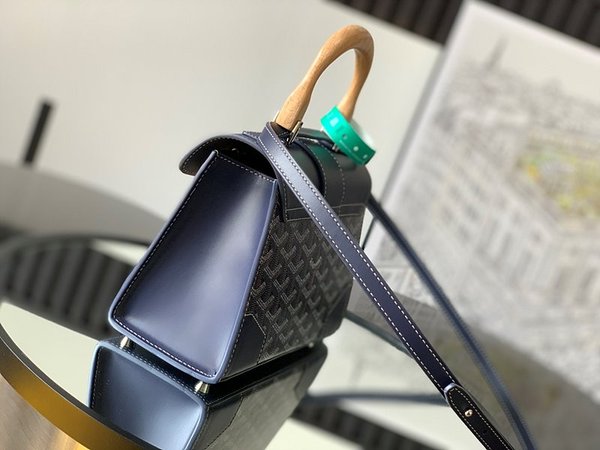 고야드 스트럭쳐 사이공 백 미니 / 네이비 [매장가720만원대]