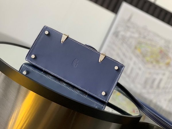 고야드 스트럭쳐 사이공 백 미니 / 네이비 [매장가720만원대]