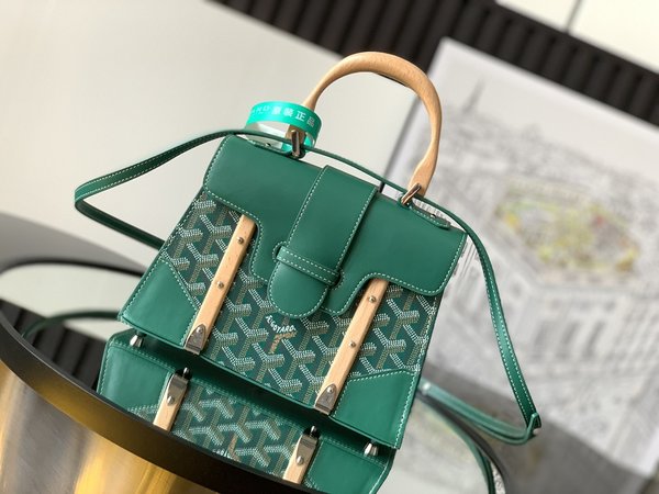 고야드 스트럭쳐 사이공 백 미니 / 그린 [매장가720만원대]