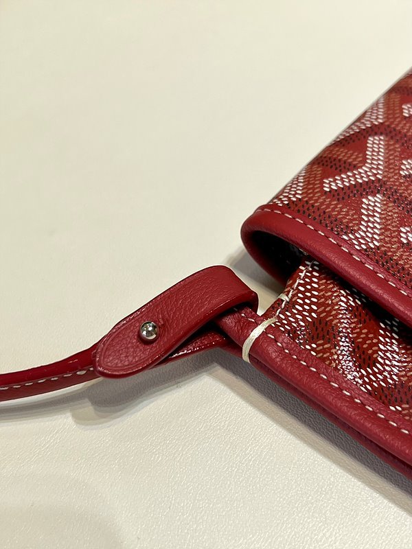 고야드 플뤼메 클러치 지갑/ 레드