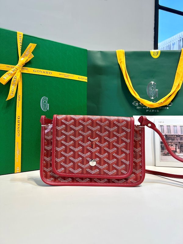 고야드 플뤼메 클러치 지갑/ 레드