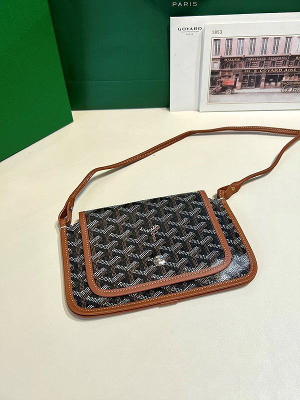 고야드 플뤼메 클러치 지갑/ 블랙블랙탄