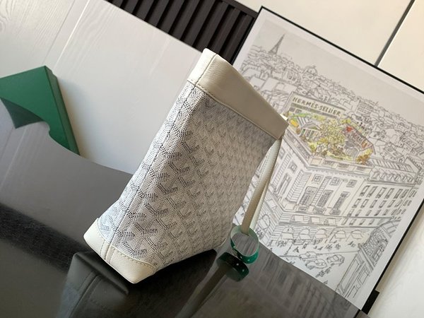 고야드 콘티 파우치/ 화이트