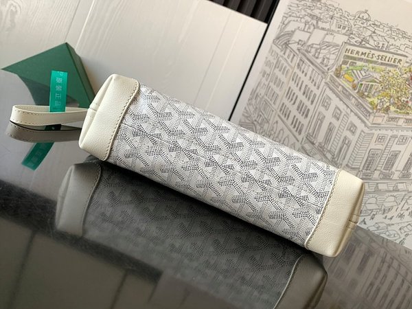 고야드 콘티 파우치/ 화이트