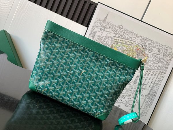 고야드 콘티 파우치/ 그린