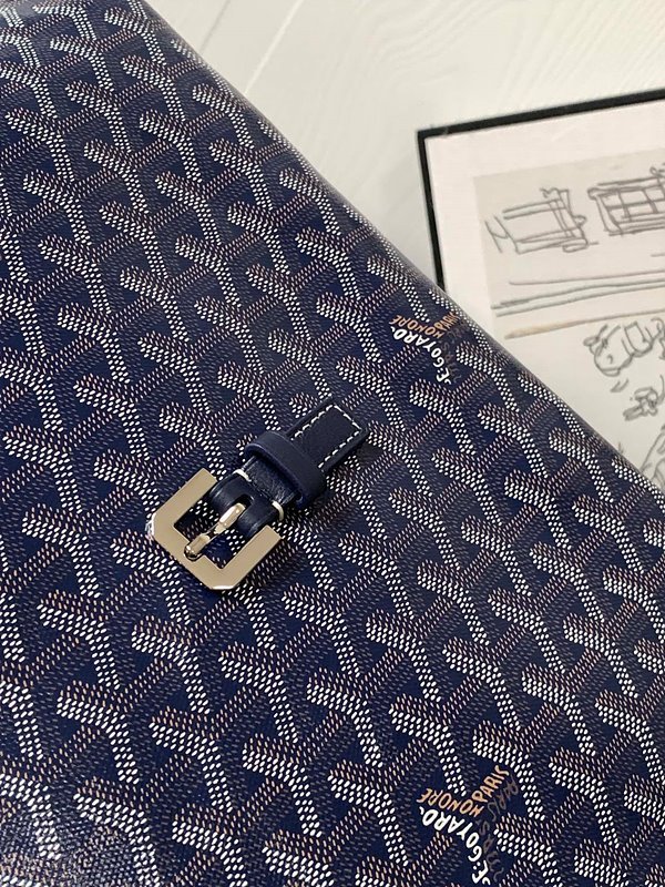 고야드 카페티엔 메신저 백 MM/ 네이비