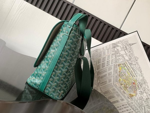 고야드 카페티엔 메신저 백 MM/ 그린