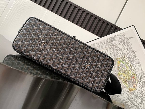 고야드 카페티엔 메신저 백 MM/ 블랙