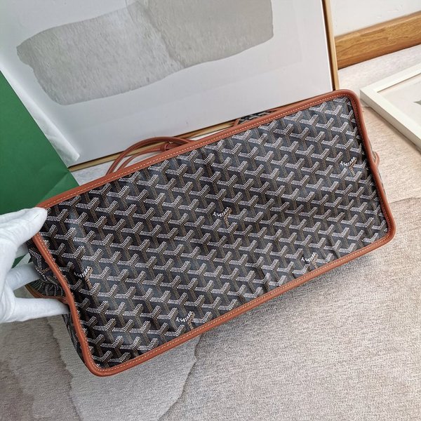 고야드 앙주 백 GM/ 블랙블랙탄